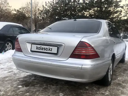 Mercedes-Benz S 320 1999 года за 3 300 000 тг. в Алматы – фото 4