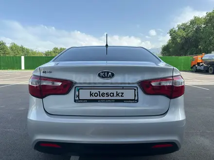 Kia Rio 2013 года за 5 350 000 тг. в Алматы – фото 5