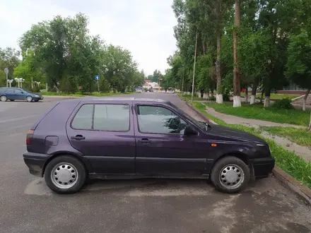 Volkswagen Golf 1993 года за 1 200 000 тг. в Тараз – фото 8