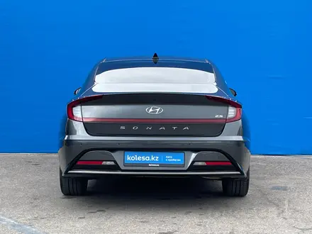 Hyundai Sonata 2021 года за 11 620 000 тг. в Алматы – фото 4