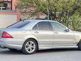 Mercedes-Benz S 320 2000 годаүшін3 500 000 тг. в Туркестан – фото 3