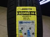 185/60 R15 88H Sonix EcoPro 99 за 16 000 тг. в Алматы
