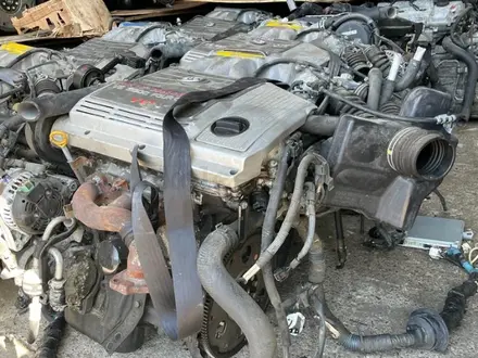 Двигатель АКПП 1MZ-fe 3.0L мотор (коробка) lexus rx300 лексус рх300 за 120 900 тг. в Алматы – фото 3