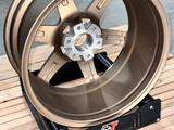 TE37 R18 x8.5J 6X114.3 ET20 D66, 1 BRONZE + MILLING LETTER RED за 300 000 тг. в Алматы – фото 2