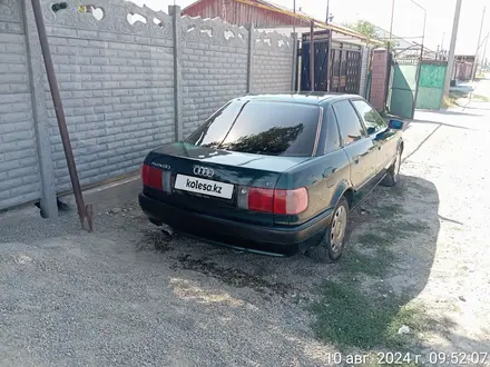 Audi 80 1992 года за 1 600 000 тг. в Тараз – фото 4