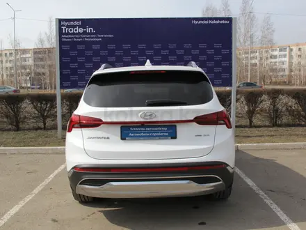 Hyundai Santa Fe 2022 года за 22 000 000 тг. в Кокшетау – фото 4