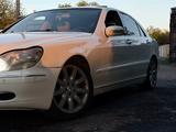 Mercedes-Benz S 500 2002 годаүшін4 100 000 тг. в Алматы – фото 5