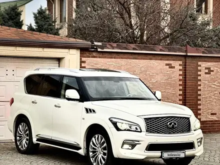 Infiniti QX80 2014 года за 17 600 000 тг. в Шымкент – фото 5