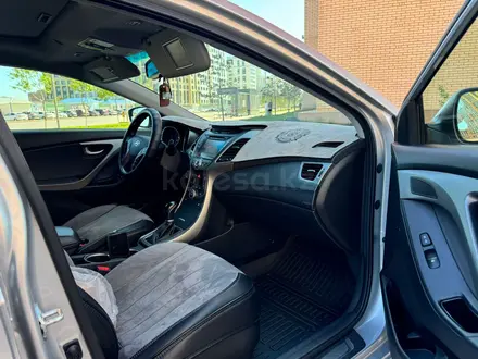 Hyundai Elantra 2014 года за 6 290 000 тг. в Астана – фото 14