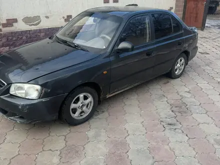 Hyundai Accent 2008 года за 2 000 000 тг. в Мерке – фото 2