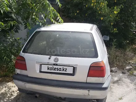 Volkswagen Golf 1994 года за 850 000 тг. в Тараз – фото 2