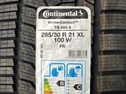 Continental Winter Contact TS 860S 255/35 — 285/30 R21 за 202 500 тг. в Алматы – фото 2