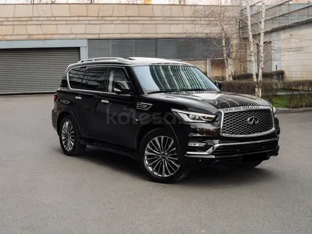Infiniti QX80 2020 года за 25 200 000 тг. в Алматы – фото 2