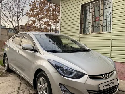 Hyundai Elantra 2014 года за 6 400 000 тг. в Шымкент – фото 3