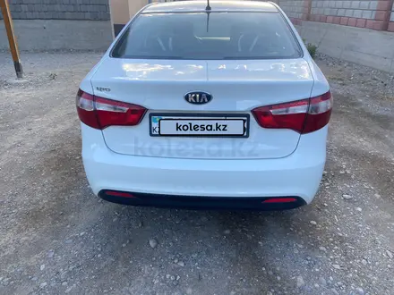 Kia Rio 2014 года за 5 800 000 тг. в Кентау – фото 4