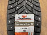 215/55r18 Powertrac Snowpro Stud 02 за 45 000 тг. в Астана – фото 4