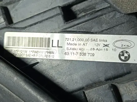 Ноускат BMW 3 серия F30 Дорест 11-16г Галоген БМВ Ф30 3-series фары бампер за 500 000 тг. в Караганда – фото 9