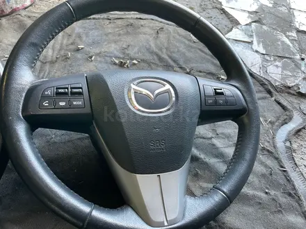 Руль с аирбегом mazda 3 bl за 50 000 тг. в Караганда – фото 2