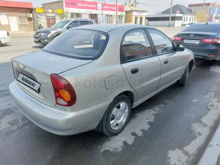 Chevrolet Lanos 2006 года за 1 400 000 тг. в Кызылорда – фото 3