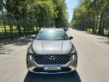 Hyundai Santa Fe 2021 года за 16 200 000 тг. в Алматы – фото 3