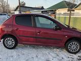 Peugeot 206 2002 годаүшін1 100 000 тг. в Ушарал – фото 5