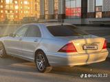Mercedes-Benz S 320 2000 годаүшін3 500 000 тг. в Талдыкорган – фото 3