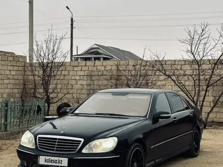 Mercedes-Benz S 500 2003 года за 7 000 000 тг. в Жанаозен – фото 9