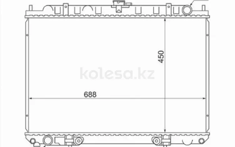 Радиатор охлаждения двигателяүшін26 250 тг. в Караганда