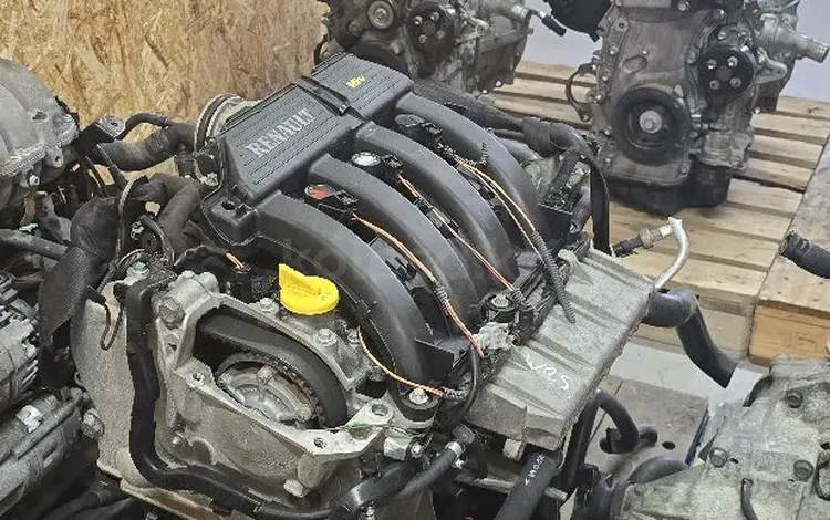Двигатель K4M, F4R 16v Renault за 380 450 тг. в Уральск