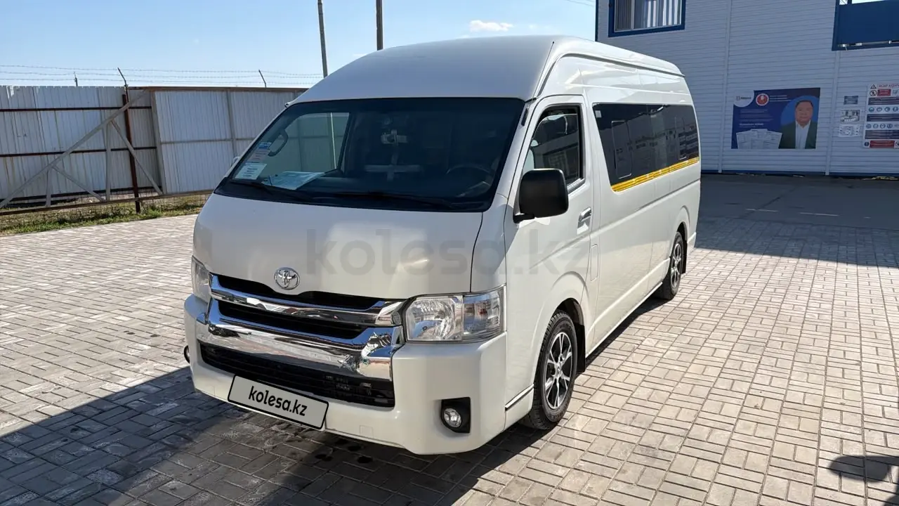 Toyota HiAce, 2018