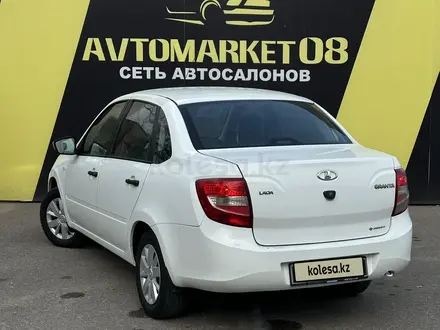 ВАЗ (Lada) Granta 2190 2017 года за 3 090 000 тг. в Тараз – фото 4