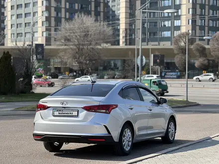 Hyundai Accent 2021 года за 7 500 000 тг. в Алматы – фото 9