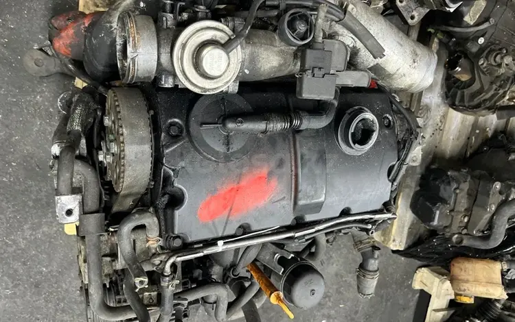 ДВИГИТЕЛЬ МОТОР Volkswagen 1.9 L ASZ TDI VW 2000-2005 за 300 000 тг. в Астана