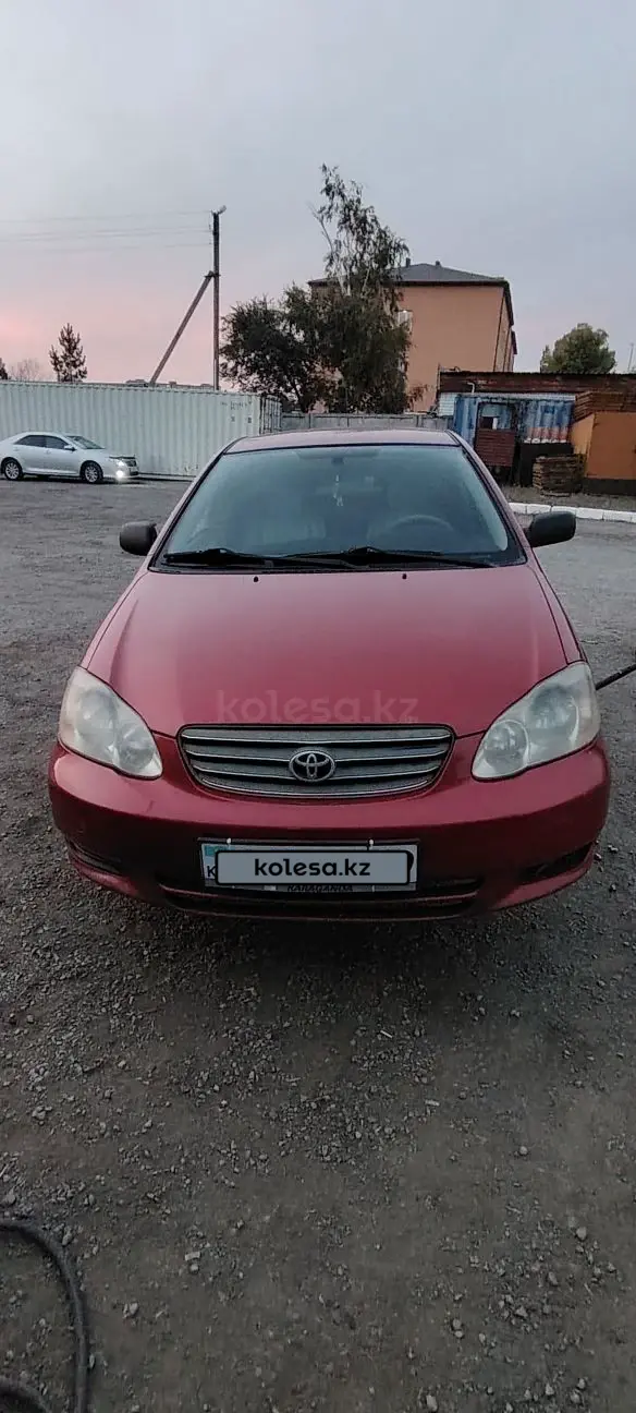 Toyota Corolla, 2003