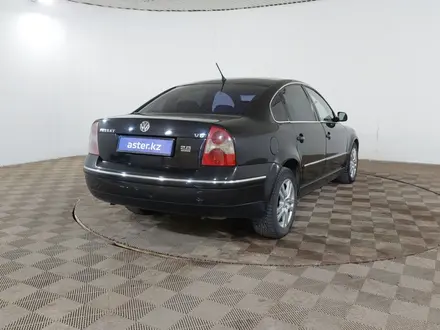 Volkswagen Passat 2003 года за 1 000 000 тг. в Шымкент – фото 5