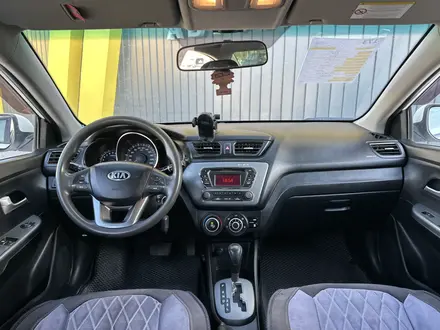 Kia Rio 2014 года за 4 850 000 тг. в Актобе – фото 9