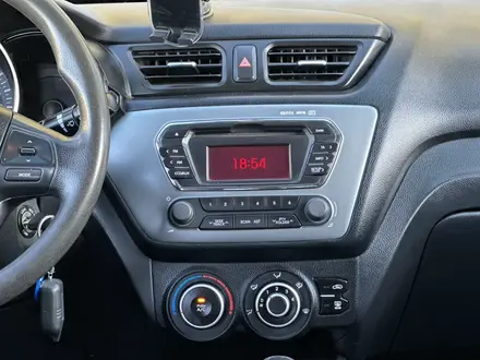 Kia Rio 2014 года за 4 850 000 тг. в Актобе – фото 5