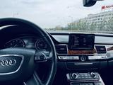 Audi A8 2011 годаүшін8 000 000 тг. в Алматы – фото 4