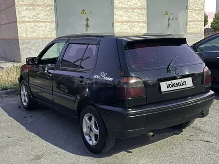 Volkswagen Golf 1992 года за 890 000 тг. в Тараз – фото 3