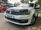 Volkswagen Polo 2017 года за 6 200 000 тг. в Алматы – фото 2