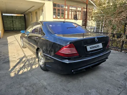 Mercedes-Benz S 400 2002 года за 3 000 000 тг. в Шымкент – фото 6