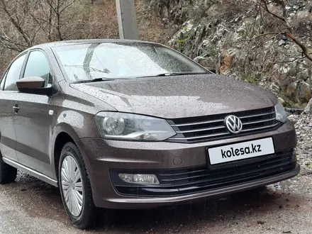 Volkswagen Polo 2016 года за 5 800 000 тг. в Мерке – фото 4