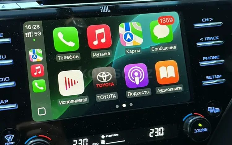 Установка carplay camry 70 в Алматы