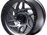 OFF ROAD WHEELS R17 9J 6x139.7 ET0 ЦО 110 grey + black lip polish за 280 000 тг. в Алматы