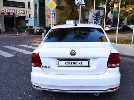 Volkswagen Polo 2017 года за 5 500 000 тг. в Каскелен – фото 8