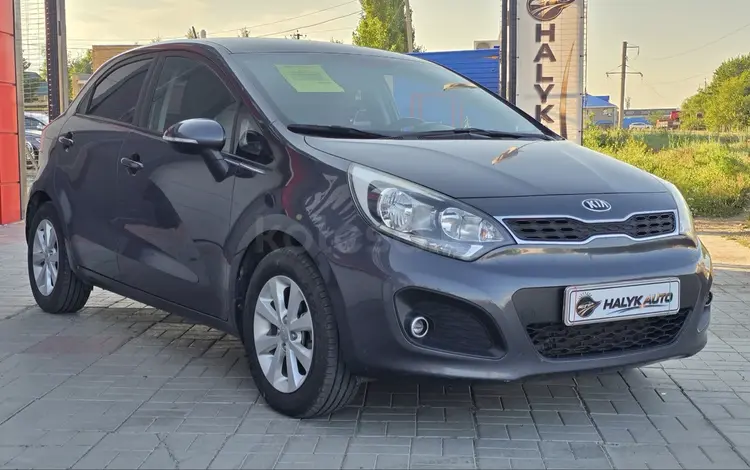 Kia Rio 2014 года за 4 900 000 тг. в Костанай