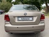 Volkswagen Polo 2015 года за 4 700 000 тг. в Тараз – фото 3