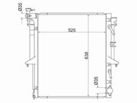 Радиатор двигателя за 35 550 тг. в Астана