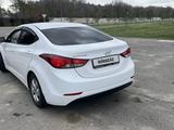 Hyundai Elantra 2014 года за 6 200 000 тг. в Талдыкорган – фото 4