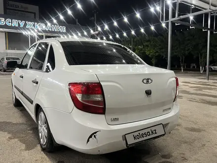 ВАЗ (Lada) Granta 2190 2014 года за 3 100 000 тг. в Шымкент – фото 5